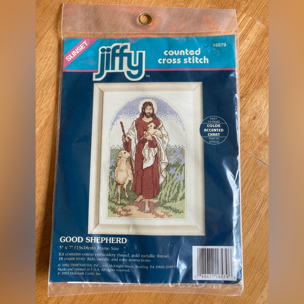 Vintage 1992 counted cross stitch new in package